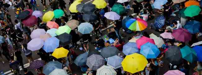 China wears down protesters